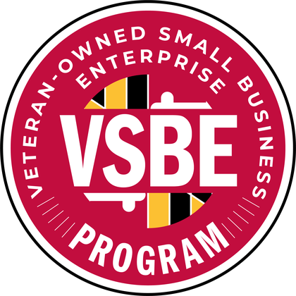 Maryland Veteran-Owned Small Business Enterprise (VSBE) Program seal.